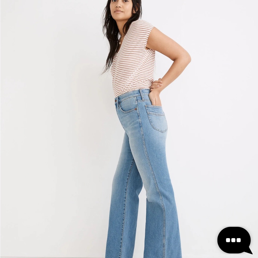Madewell High Rise Flare